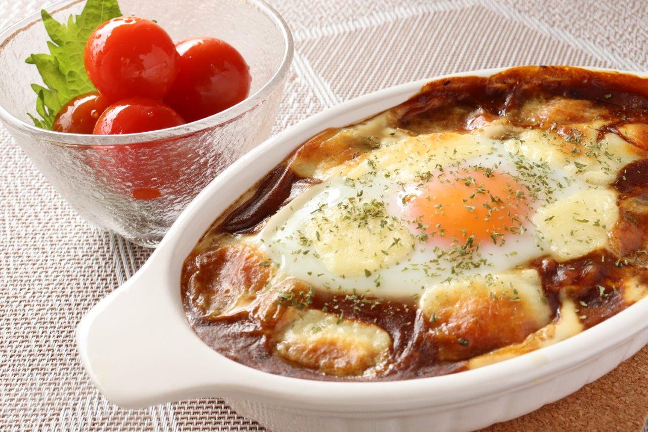 レトルトカレーのアレンジで 簡単おしゃれな 焼きカレー 仕事帰りの夕飯にも カーサミア